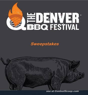 check out the Denver BBQ Festival sweepstakes and enter via denverbbqfest.com/sweepstakes for a chance to win a trip to Texas