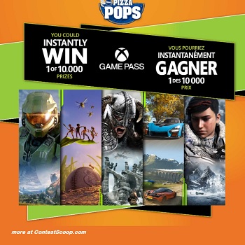 Pizza Pops Canada 2021 Xbox Game Pass Giveaway