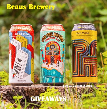 Beaus Brewery Contests  and Giveaway