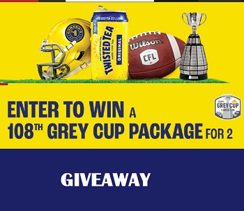 CFL Ca Twisted Tea Contest: Win a Trip to the 108th Grey Cup