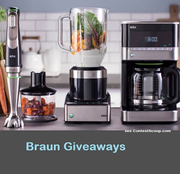 Braun Canada Contests  Win Free Braun Household Appliances 