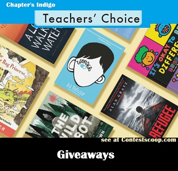 Chapters Indigo Teachers’ Choice Contest: Win $100 Gift Card Prizes see at www.contestscoop.com