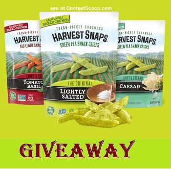 Harvest Snaps Canada Contests   A Year of Free Snacks Year Giveaway