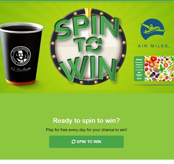 Needs Spin To Win Contest: Buy Van Houtte Coffee & Win Instant Prizes  read at www.contestscoop.com