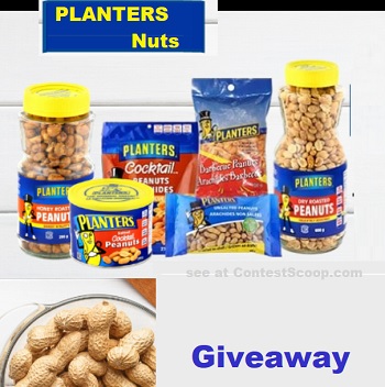 Planters Canada Contests Planters Nuts Giveaways