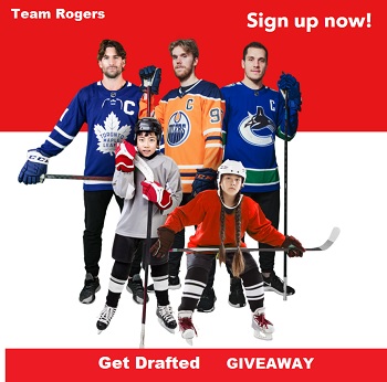 Rogers.com/getdrafted Team Rogers Hockey Giveaway