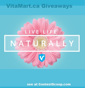 Vitamart Canada Contest  Health and Wellness Giveaways enter at www.conetstscoop.com