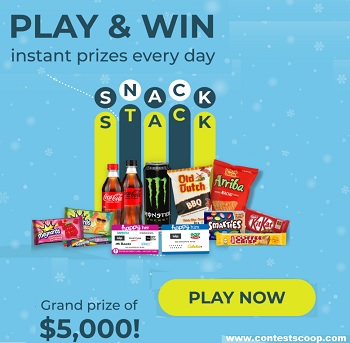 Waypoint Snack Stack Contest: Play to Win Cash & Instant Prizes see at www.contestscoop.com