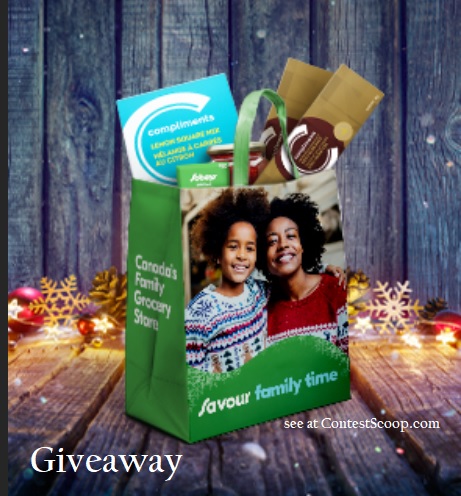 Sobeys Holiday Contest: Win Free Holiday Savour Shopping Bags, Gift Cards & More