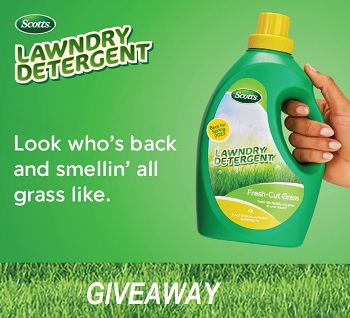 Scotts Lawndry Detergent: Win Free Bottle of Grass