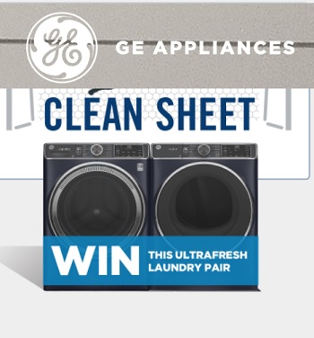  GE Appliances Canada Contest 2022 GE Appliances"Clean Sheets" Washer and Dryer Giveaway