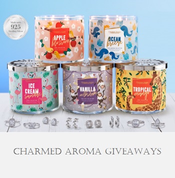 Charmed Aroma Canada Contests  Jewelry Candle Giveaway