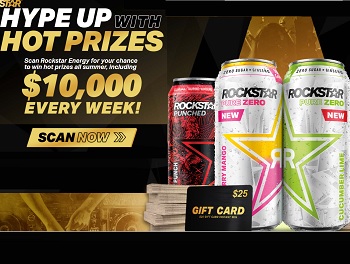 2022 Rockstarprizes Ca Contest: Scan to Win $10,000 Cash + Instant Prizes All Summer