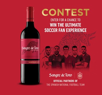 Sangre de Toro Contest: Win Trip to Spain to watch the National Soccer Team
