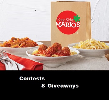 East Side Mario's Contests and dining card Giveaways 