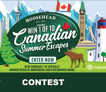 Moosehead Contest: Win Moosehead Summer Escape Trip 