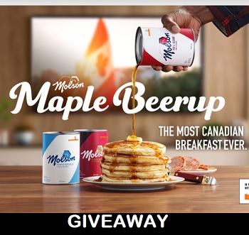 Molson Maple Beerup Contest: Win 1 of 100 Molson Maple Beerup cans 
