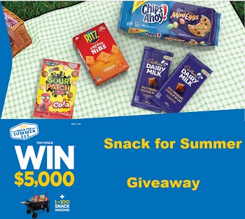 Snack for Summer Contest: Win Free Candy Wagon Prizes at  Snackforsummer.ca 