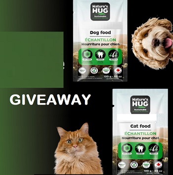 Nature Hug Pet Food Contests Dog and cat Food Giveaways