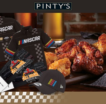 Pintys Foods Canada Contests  The Nascar fan Kit Giveaway at pintys.com