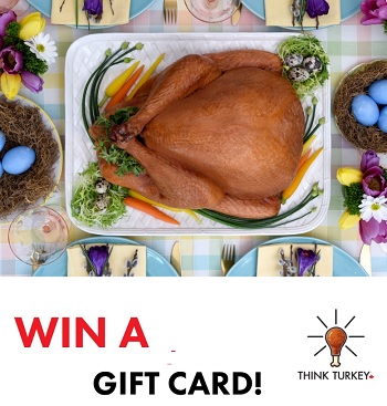 Canadian Turkey Contest: Win Think Turkey Grocery Gift cards Giveaway