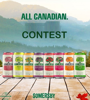 Somersby Canada Contest Win WIth Somersby Giveaways, 