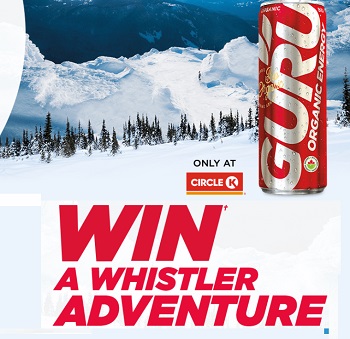 Circle K Games GURU Energy Contest 2022 Whistler Vacation Giveaway