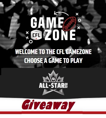 CFL Canada All-Star Contest he CFL All-Star Fan Vote Giveaway at GameZone.CFL.ca 