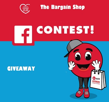Bargain Shop Stores Contest: Win $100 Gift Cards (Instagram/Facebook)