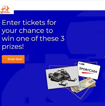 2Chance.ca Contest: Win Monthly Prizes, Enter ALC Ticket Numbers