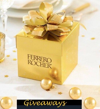 Ferrero Rocher Contest: Win 1 of 50 Chocolate Pyramids | Holiday Giveaway