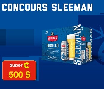 Super C Concours Sleeman Clear Super C Gift Card Contest