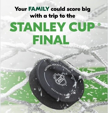 Sobeys NHL Contest 2023 SOBEYS STANLEY CUP FINAL TRIP Giveaway at www.Sobeys.com/NHL