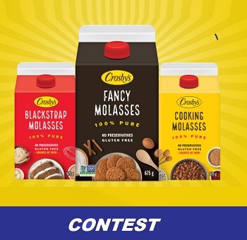Crosby's Molasses Canada Contest  Giveaway at crosbys.com/contest 