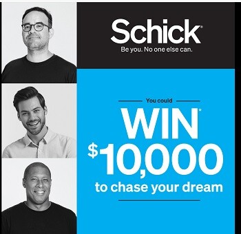 Schick Canada Contest 2023 Schick Spring Chase Your Dream Giveaway at www.schickcontest.ca
