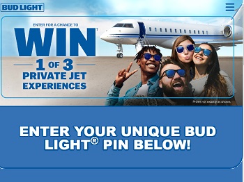 BUD LIGHT Canada Contests 2023 Private Jet Weekend Getaway Trip at budlightjet.ca 