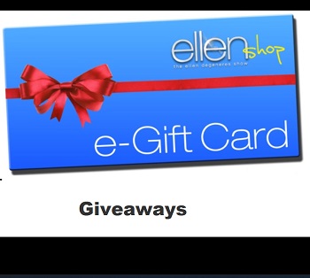 Ellen Degeneres Show Shop Sweepstakes  Ellen’s Monthly Giveaways at ellenshop.com