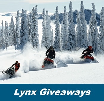 Win Lynx Snowmobile Giveaway ($24,000) at Winalynx.com