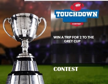 Timber Mart Grey Cup Contest Touchdown to Grey Cup games  at timbermart.ca/greycup
