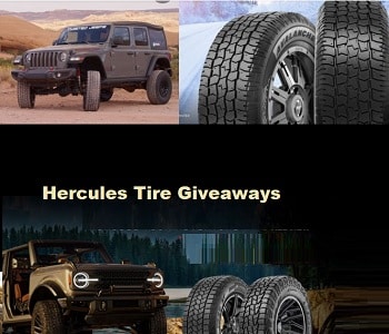 Hercules Tire Contests Canada - 
 win set of tires and gift card giveaways at www.herculestires.com