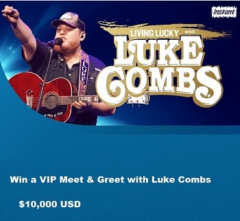 Olg2ndchance.ca Living Lucky Contest: Win Trip to Luke Combs in concert • Contest Scoop
