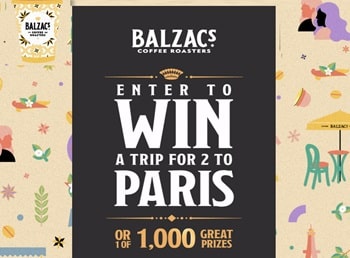 Balzacs Coffee Contest Giveaway at www.balzacscontest.com