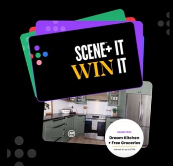 Scene Card Scene it Win it Contest Dream Kitchen Giveaway www.sceneitwinit.ca