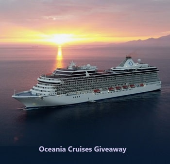 Oceania Cruises Giveaway: Win 10 Day Mediterranean Cruise