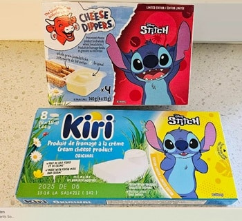 Kiri cheese, Little Dippers cheese
Bel Canada promotion